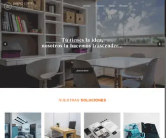 Disenocortes.com(Diseno Cortés) Screenshot
