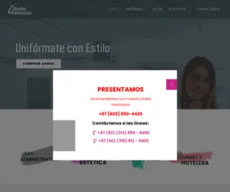 Disenosprofesionales.com.co(Diseños Profesionales) Screenshot