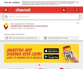 Disensa.com.ec(Compra materiales de construcci) Screenshot