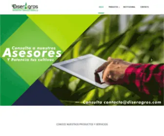 Diseragros.com(Distribuidor de productos agrícolas) Screenshot