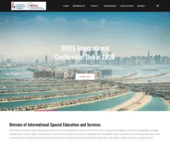 Dises-Cec.org(Council for Exceptional Children) Screenshot