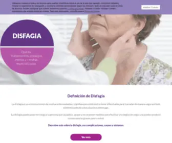 Disfagia-Nutricion.es(Disfagia o dificultad para tragar) Screenshot