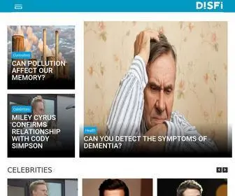 Disfi.com(Your site of impact news) Screenshot