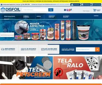 Disfoil.com.br(Economize comprando direto do Importador) Screenshot