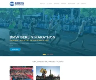 Disfruta.co.za(Disfruta sports tours) Screenshot