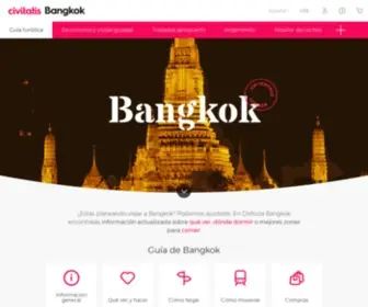 Disfrutabangkok.com(Bangkok) Screenshot