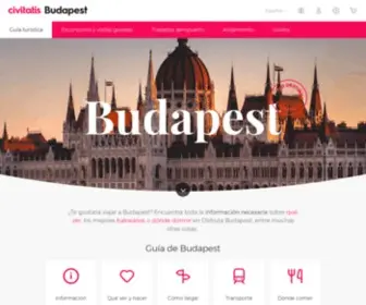 Disfrutabudapest.com(Budapest) Screenshot