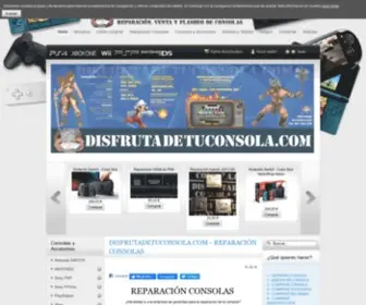 Disfrutadetuconsola.com(DISFRUTA DE TU CONSOLA) Screenshot