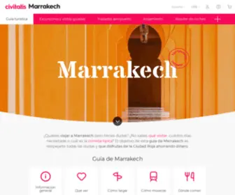Disfrutamarrakech.com(Marrakech) Screenshot