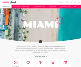 Disfrutamiami.com(Miami) Screenshot