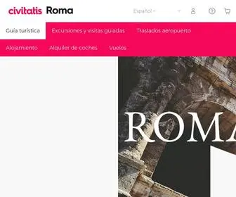 Disfrutaroma.com(Roma) Screenshot