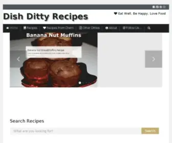 Dish-Ditty.com(Family Recipes and more) Screenshot