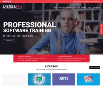 Dishaapro.com(Professional Training Institute & Courses in Bhubaneswar) Screenshot