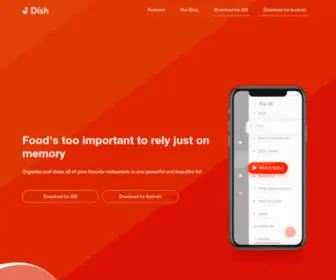 Dishapp.io(Dish) Screenshot