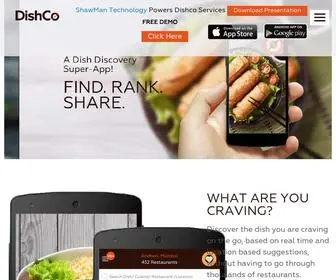 Dishco.com(DISHCO) Screenshot