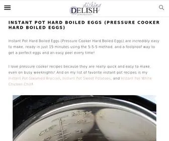 Dishingdelish.com(Easy Gluten Free Recipes) Screenshot