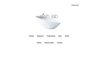 Dishlab.org(DiSH Lab) Screenshot