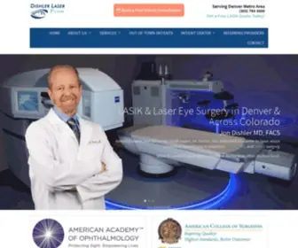 Dishler.com(Denver Lasik) Screenshot