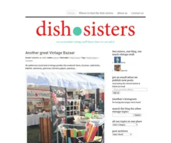 Dishsisters.com(Dish sisters vintage home and housewares) Screenshot