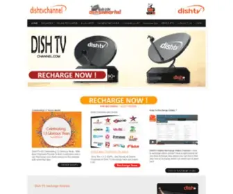 DishtvChannel.com(Dish TV Recharge UAE) Screenshot