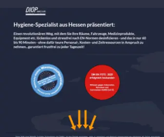 Disinfection-Shop.com(H2O2 Kaltvernebelung) Screenshot