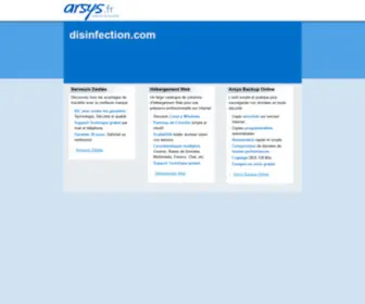 Disinfection.com(Accueil) Screenshot