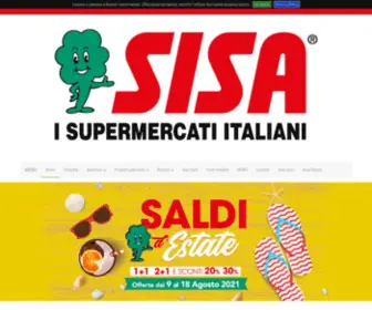 Disisacentrosud.it(Supermercati italiani) Screenshot