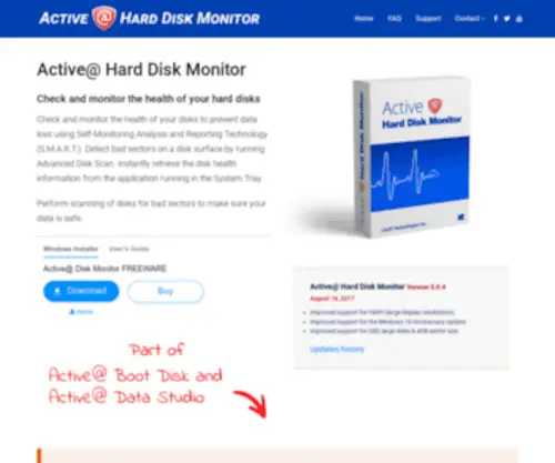Disk-Monitor.com(Active@ Hard Disk Monitor) Screenshot
