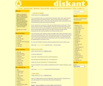 Diskant.net(Diskant) Screenshot