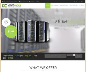 Diskcode.net(Disk code Hosting Service) Screenshot