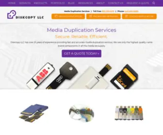 Diskcopy.com(Media Duplication) Screenshot