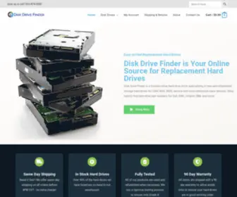 Diskdrivefinder.com(Used Enterprise Hard Drives) Screenshot