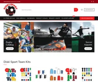 Diskisports.co.za(Diski Sport South Africa) Screenshot