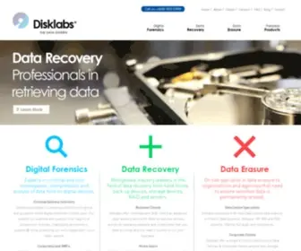 Disklabs.com(Disklabs Digital Forensics and Data RecoveryDisklabs Digital Forensics and Data Recovery) Screenshot