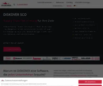 Diskover.eu(DISKOVER SCO Software) Screenshot