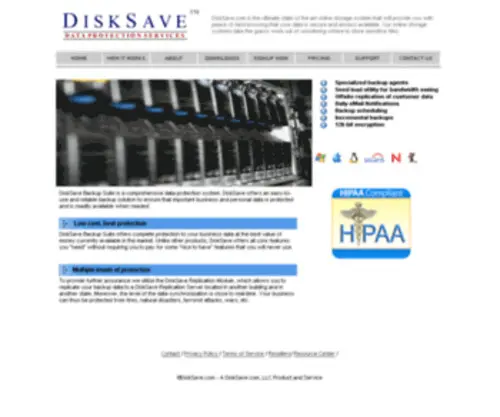 Disksave.com(Share Links) Screenshot