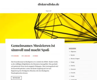 Diskursdisko.de(diskursdisko) Screenshot