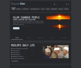 Dislam.org(Discover Islam) Screenshot