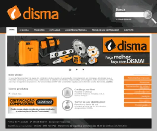 Dismaferramentas.com.br(DISMA FERRAMENTAS) Screenshot