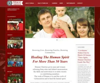 Dismas.com(Healing the human spirit since 1964) Screenshot