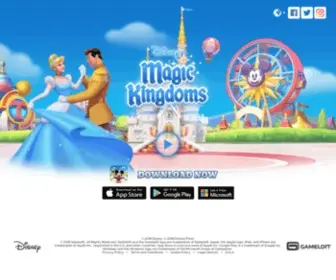 Disney-Magic-Kingdoms.com(Disney Magic Kingdoms) Screenshot