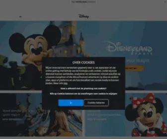 Disney.be(Disney België) Screenshot