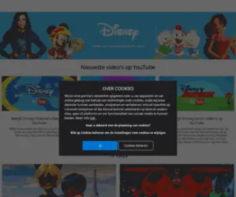 Disneychannel.nl(Homepage Disney) Screenshot