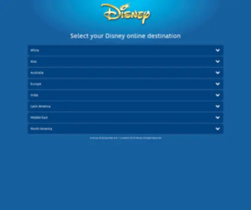 Disneychannel.tv(Disney Online International) Screenshot