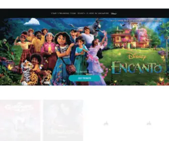 Disney.com.sg(The official website for all things Disney) Screenshot