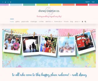 Disneycreativeco.com(Creating something magical every day) Screenshot