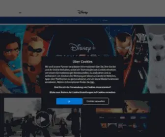Disney.de(Disney Deutschland) Screenshot