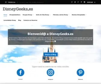 Disneygeeks.es(Disney en español) Screenshot