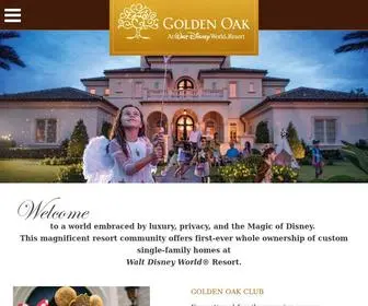 Disneygoldenoak.com(Golden oak) Screenshot