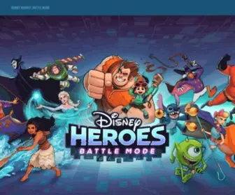 Disneyheroesgame.com(Disney Heroes) Screenshot